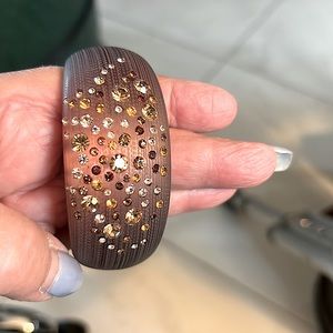 Alexis Bittar-type bangle.stunning impact.
